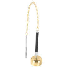 Brass Bell Hand Bell For Buddhist Temple Prayer Portable Meditation Percussion Instrument
