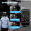 Led Helmet Display Motorcycle Helmet Warning Light Night Riding DIY 3