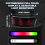 Led Helmet Display Motorcycle Helmet Warning Light Night Riding DIY 4