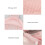 Baby Bath Support Net Pink, Soft Mesh, Approx. 7.5x35x66cm 4
