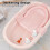 Baby Bath Support Net Pink, Soft Mesh, Approx. 7.5x35x66cm 10