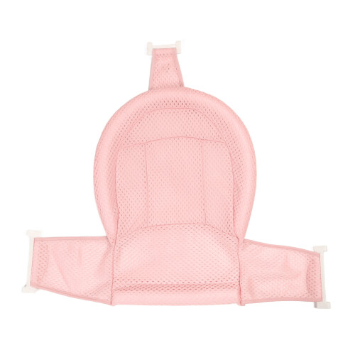 Baby Bath Support Net Pink, Soft Mesh, Approx. 7.5x35x66cm 2