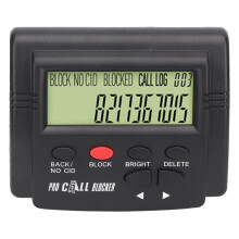 Call Blocker 4000 Gruppen große schwarze ABS-LCD-Box