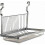 Collapsible Wall-mounted Dish Rack In Stainless Steel 1