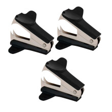 Staple Remover Desk Tool Black 5.8 x 4.7 cm For Paper Handling Office Use
