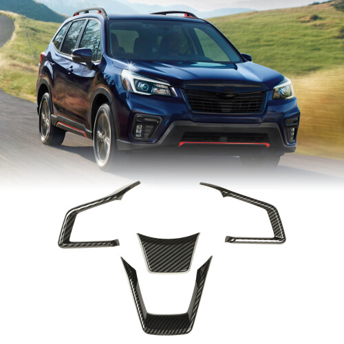 Forester 2021+ Lenkradverkleidung aus Carbonfaser