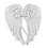 Engelsflügel-Brosche – Legierungs-Rhinestone-Clip 9