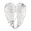 Engelsflügel-Brosche – Legierungs-Rhinestone-Clip 7