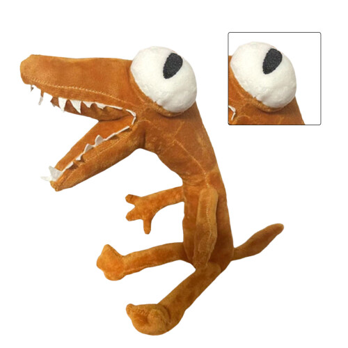Eidechse-Plüschtier, 28 cm/11 in, PP-Baumwollfüllung, gelb 2