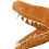 Eidechse-Plüschtier, 28 cm/11 in, PP-Baumwollfüllung, gelb 1