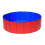 Faltbarer runder Pool 80x20cm rotes PVC 2,4 lb 9