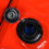 Faltbarer runder Pool 80x20cm rotes PVC 2,4 lb 10