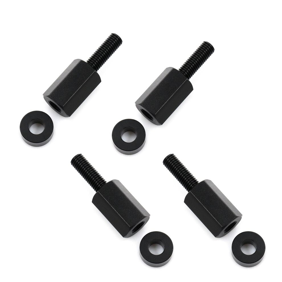 4Pcs Aluminum Seat Riser 1.5/2.0 Inch With Pads For Maverick X3 Utv 4691338459071