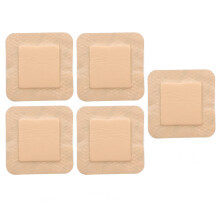 5 Stück Silikon-Gel-Patches, selbstklebend, 7,5 x 7,5 cm