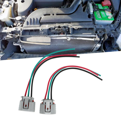 2 Stück Altima 2.5L 2007-2009 Kabelbaum Schwarz