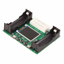 1,77-Zoll-LCD-Batteriekapazitätstester 18650 Schwarz