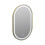 Living And Home Wall Mounted Oval LED Bathroom Mirror 4