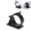 100 Pcs Adjustable Nylon Cable Clips 8x10mm Black Self Adhesive Clamp 16