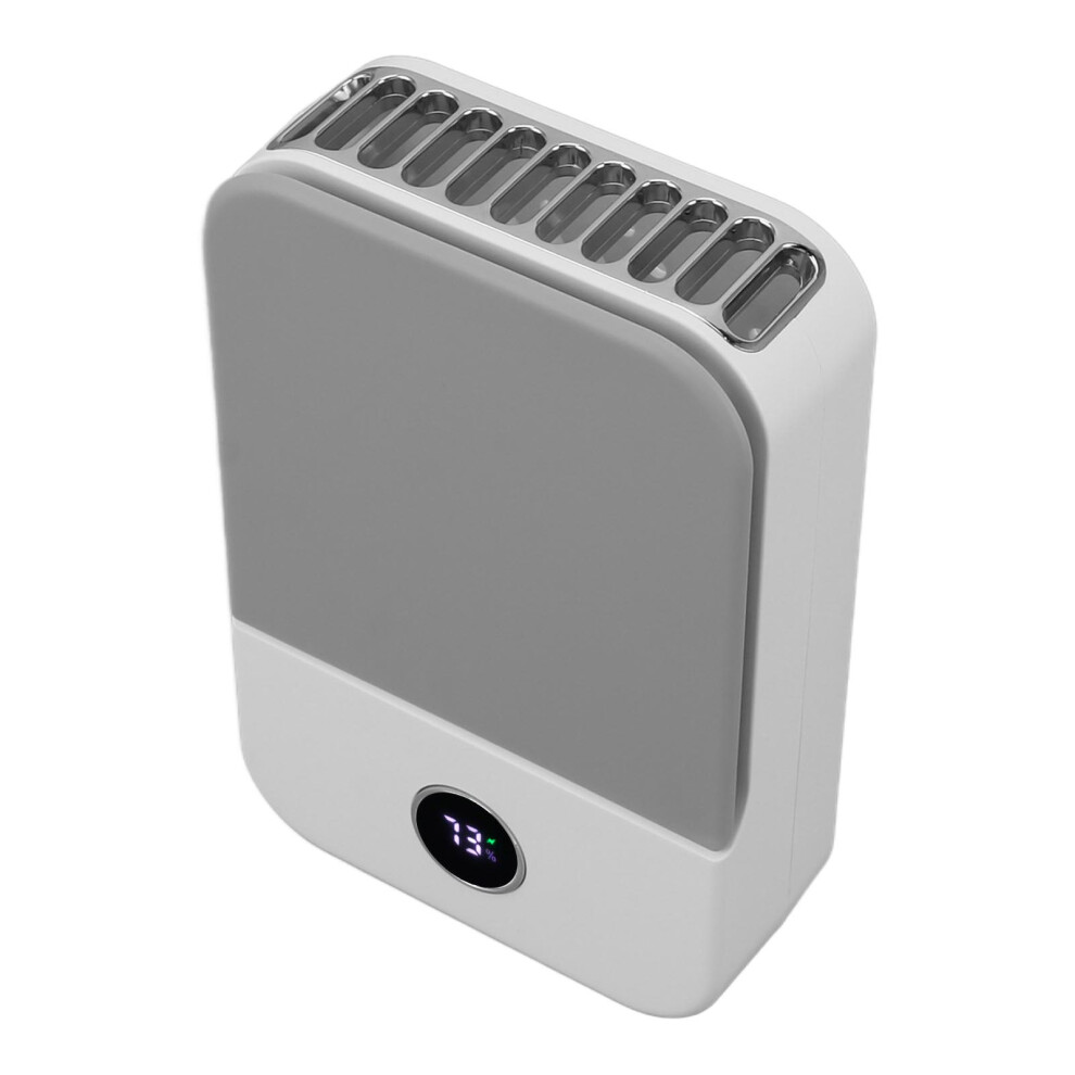 Portable Hanging Neck Fan 3-Speed Usb Rechargeable Abs 2000Mah 7891338462225