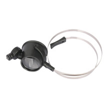 Head-Mounted Magnification With Light - 1-Set Watch Repair Loupe For Eye Strain, Watchmakers And Hobbyists, Detail Work