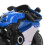 Blaues Pull-Back-Motorradmodell aus Legierung, 9 cm, Spielzeug 3