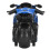 Blaues Pull-Back-Motorradmodell aus Legierung, 9 cm, Spielzeug 10