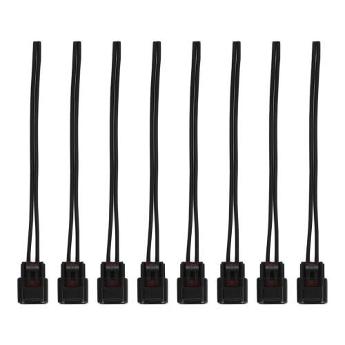 8 Stück 4,6L/5,4L modularer Zündspulenstecker Schwarz 1