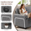 Sofa Bed, L-Shaped Sofa Couch with USB & Type-C Ports 4