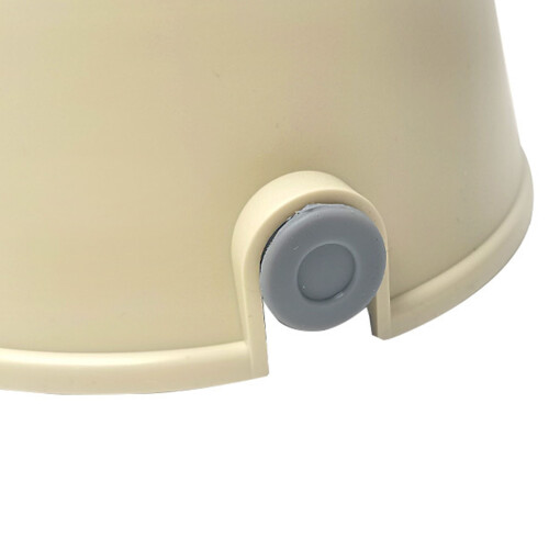 Stehender Katzen-Wasserspender, verstellbar, Beige 2