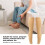 1 Pair 15-20mmHg Knee High Socks Skin S/M 4