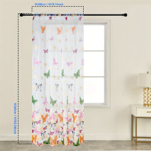 Polyesteri oviverho kurpitsakuviolla, 1PC-180X213cm/71*84in