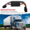 24V-12V Buck-Konverter ABS Schwarz Truck Android 9
