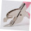 Nail Puller 3-Piece Hand Staple Remover Set Pink For Office Use Stapler And Wire Remover 4