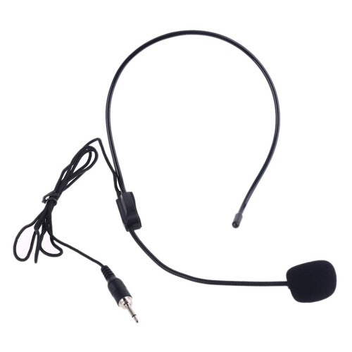 Noise Cancelling Microphone Professional 3.5mm Jack Compatible With Speaker And Guide