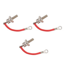 3 Stück 25A ZX25 12 Dieselgenerator Diode Kleine Tragbare Gleichrichterdiode Ersatzteile Zubehör Positive Rote Linie