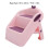 3-In-1 Potty Training Stool 2-Step Pink 49x33 cm 2