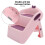 3-In-1 Potty Training Stool 2-Step Pink 49x33 cm 4