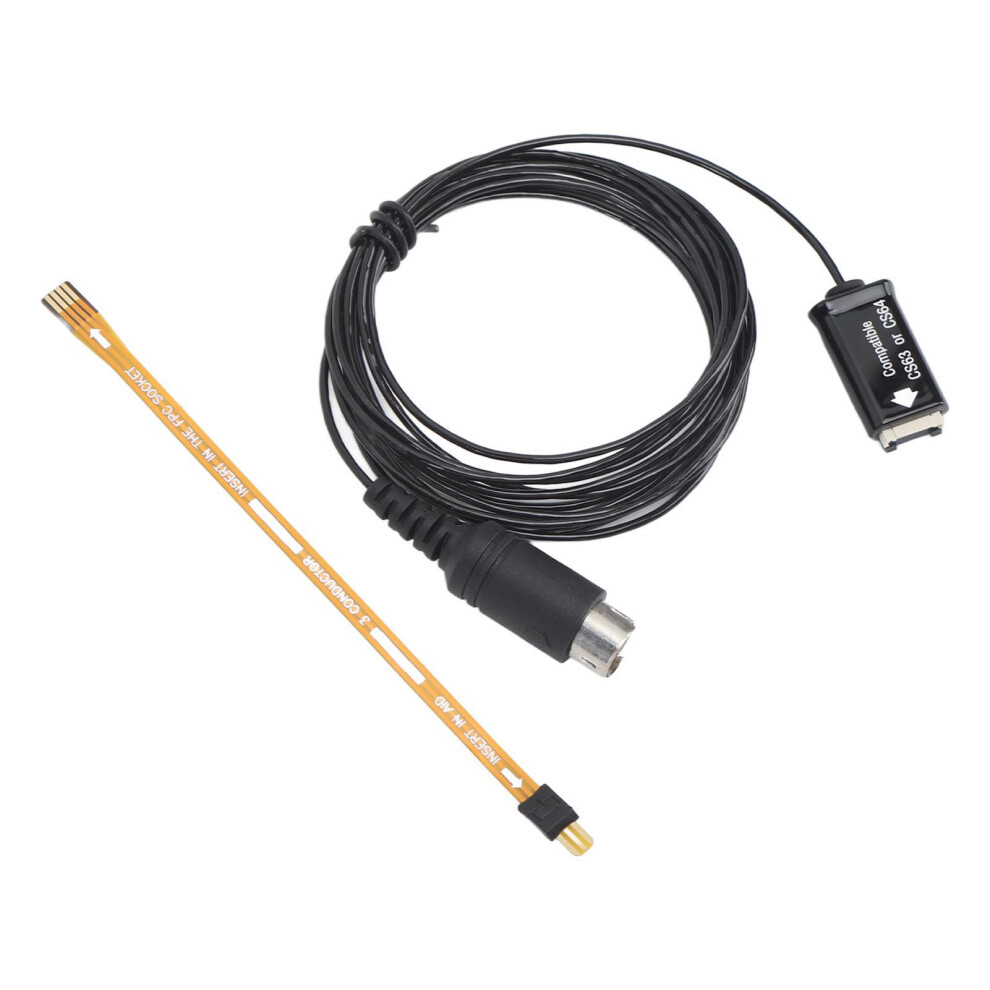 Cs63 Sound Aids Programming Cable, Metal, Adjustable Volume, Stable Signal