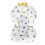 0-12 Months Baby Bath Pillow Support Washable White Crown Pattern 10
