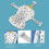 0-12 Months Baby Bath Pillow Support Washable White Crown Pattern 7