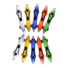 Kawaii Car Ballpoint Pen - 5-Piece Colorful Car-Shaped Cute Stationery Set for Students, Creative Notes, School & Office