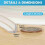 Clear Table Corner Guards - 5m, 10mm, Transparent 4