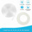 Clear Table Corner Guards - 5m, 10mm, Transparent 3