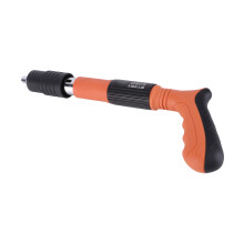Manual Steel Nail Gun with Adjustable Wall Mount Compact Nail Shooting Machine