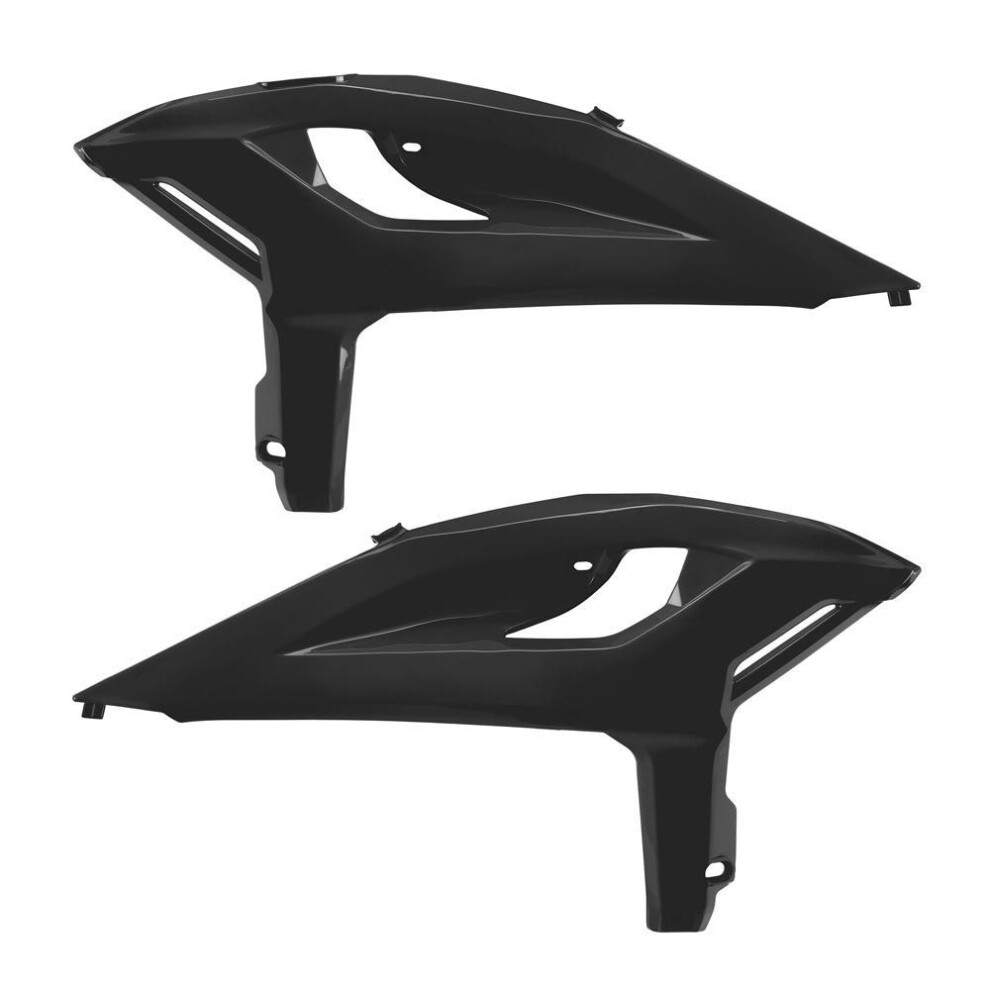 Polisport Black Radiator Scoops For Beta Rr & X-Pro 125-300 & 350-480 2025-2026