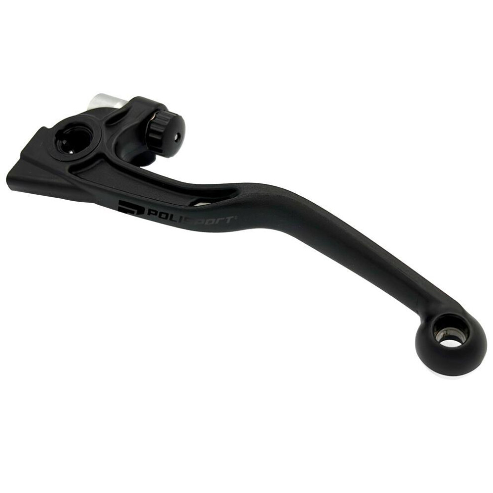 Polisport Black Apt Clutch Lever For Ktm Sx/Sxf 2007-2025, Exc/Exc-F 2008-2025, Husqvarna Tc/Fc 2016-2025, Te/Fe 2014-2016