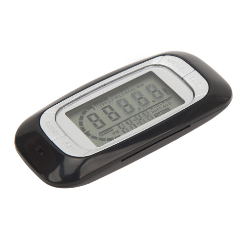 7-Day Memory Digital Pedometer with LED Light Calorie Counter & Step Recording