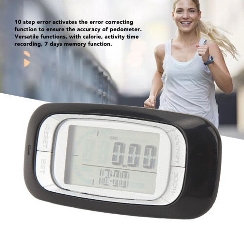 7-Day Memory Digital Pedometer with LED Light Calorie Counter & Step Recording 2