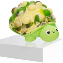 Fidget Toy, 3d Silicone Turtle Pushing Bubble Sensory Toy Pop Stress Ball Anxiety Stress Relief Toy for Autism Early Education Gift (pack Of 2)