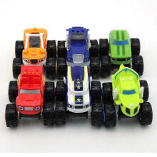 Blaze And The Monster Machines Vehicles Kids Toy Racer Cars Trucks Gift 6pcs Set